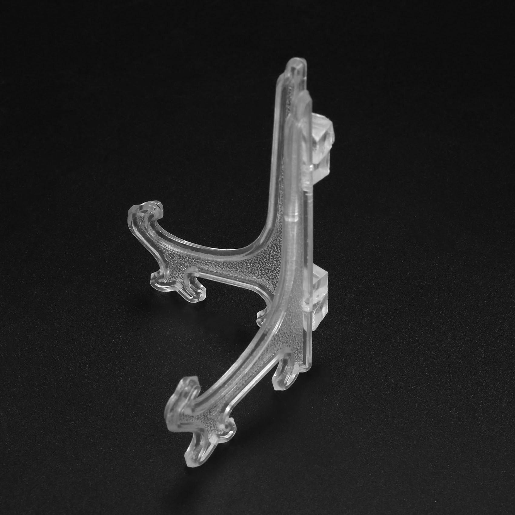 Cookies Pack - ABMI-3インチ透明プラスチックスタンド クッキーホルダー ディスプレイスタンド プレイスカードホルダー ディスプレイイーゼル 結婚式用(72個パック)