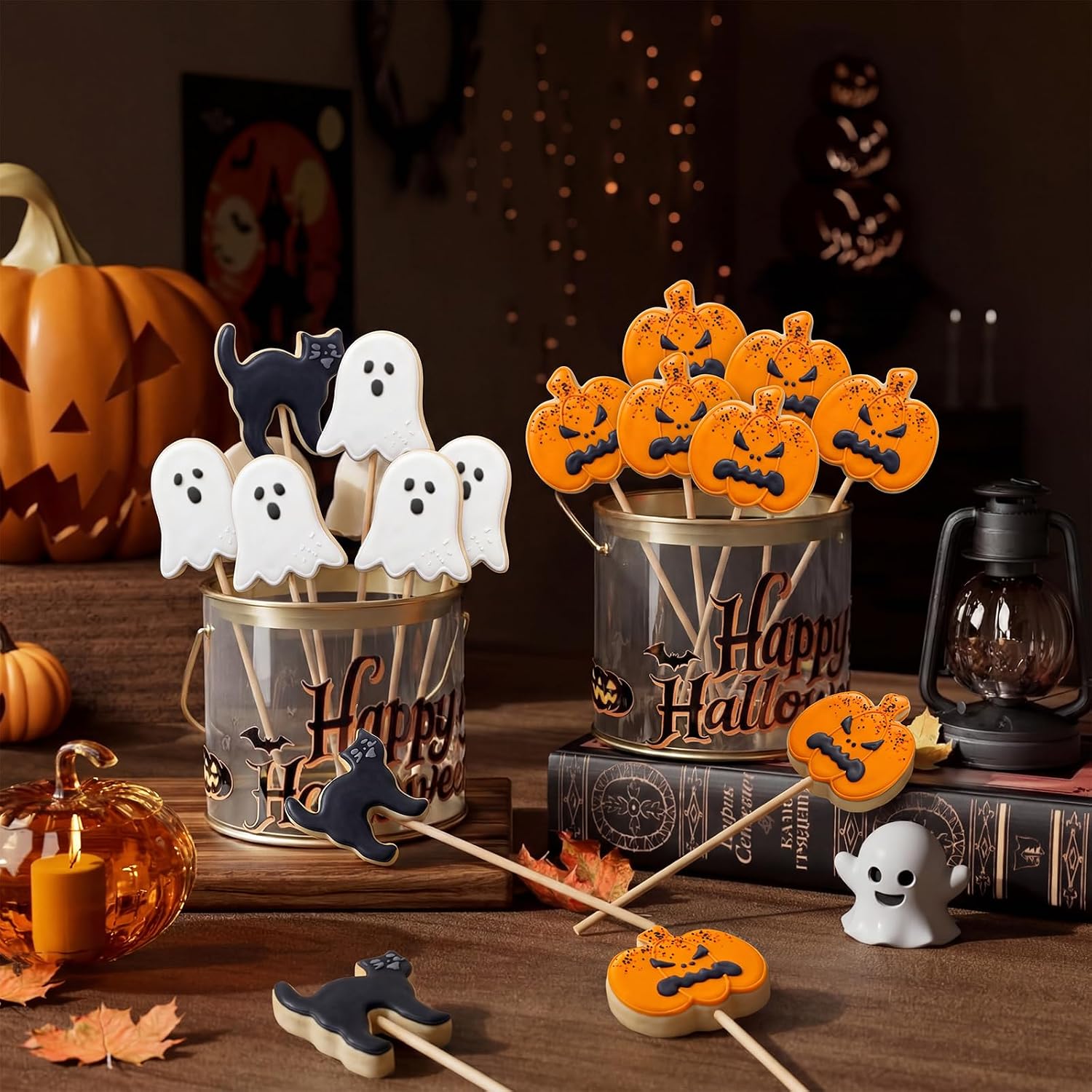 ハロウィーンのチョコレートキャンディや焼き菓子を作るための3 - Chocolate Snack のレビューと価格