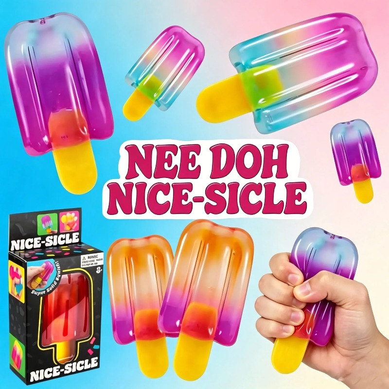 NeeDoh Nice-Sicle ポプシクル感覚スイッチお - Gummy Candy のレビューと価格